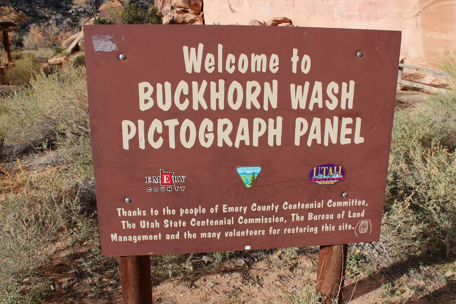 Buckhorn Wash Pictograph Panel
