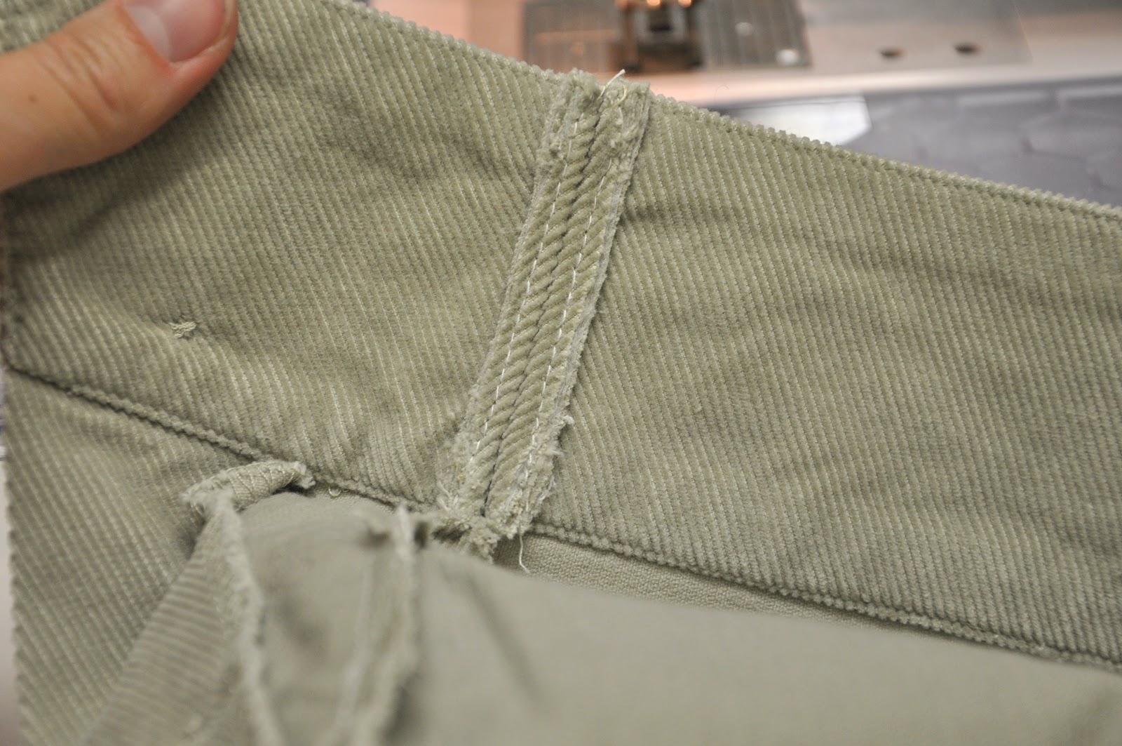 C&C An easy way to take in your pant's waistband