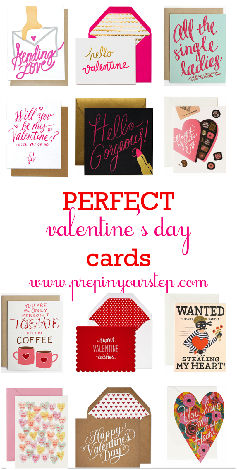 Prep In Your Step Perfect Valentine's Day Cards
