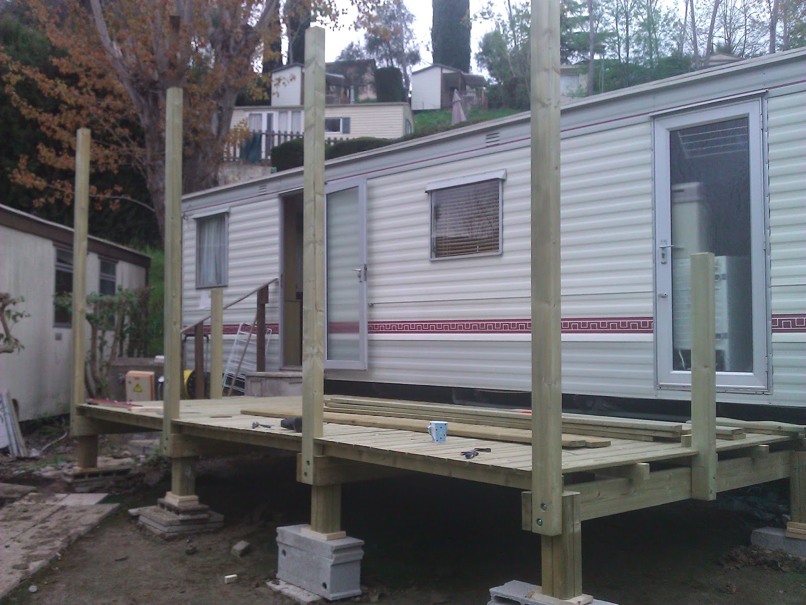 Mis A La Terre D Un Mobil Home Mis A La Terre D Un Mobil Home