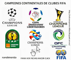 ( TODOFUTBOL ) CAMPEONES CONTINENTALES DE CLUBES FIFA