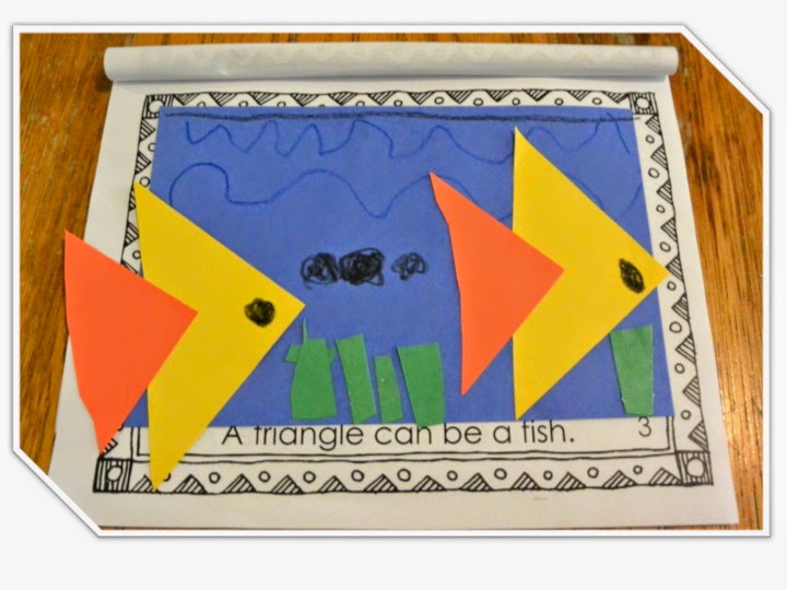 8 Days Under Our Belt and We are Reading to Partner, Creating Shapes