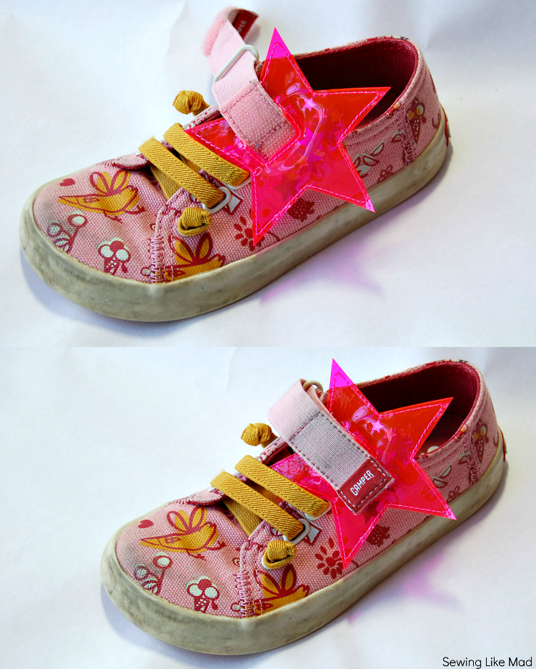 Vinyl Shoe Accessories DIY The Sewing Rabbit