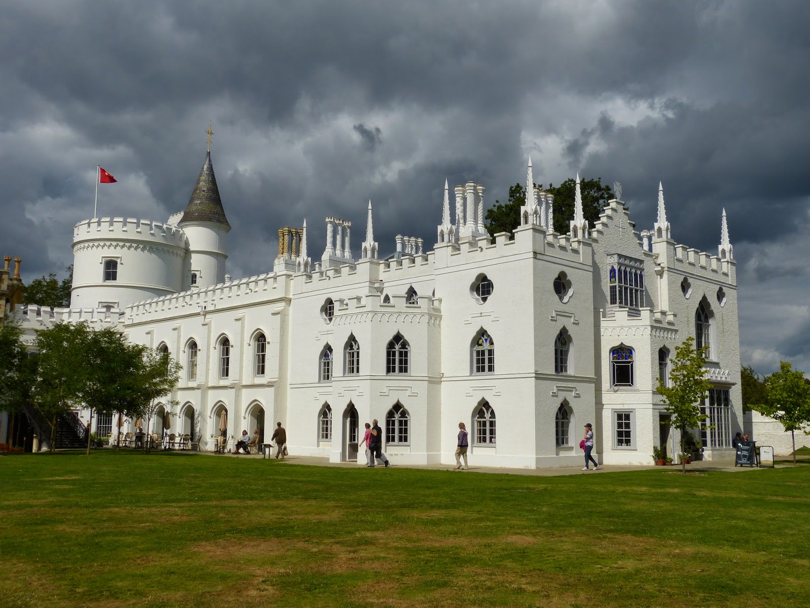 Regency History Strawberry Hill Horace Walpole's Gothic castle a