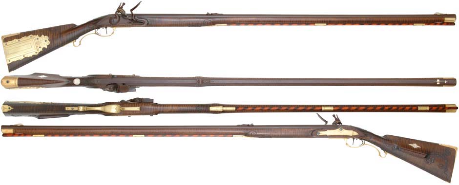 Flintlock rifles for sale.