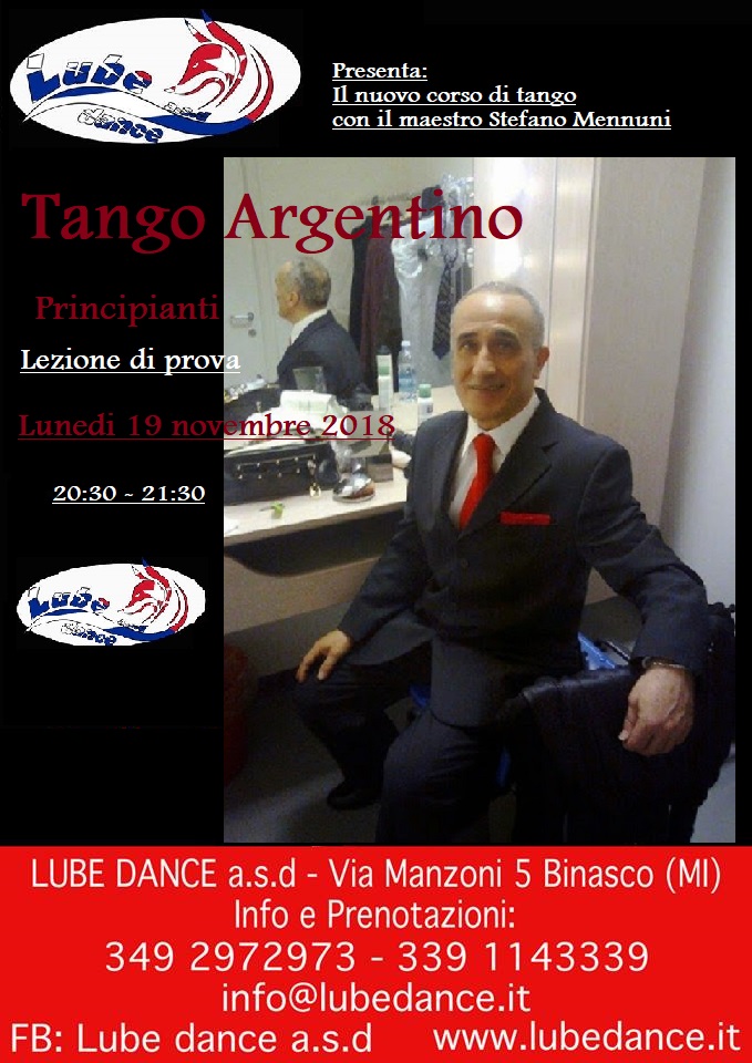 Tango argentino       LUBE DANCE ASD