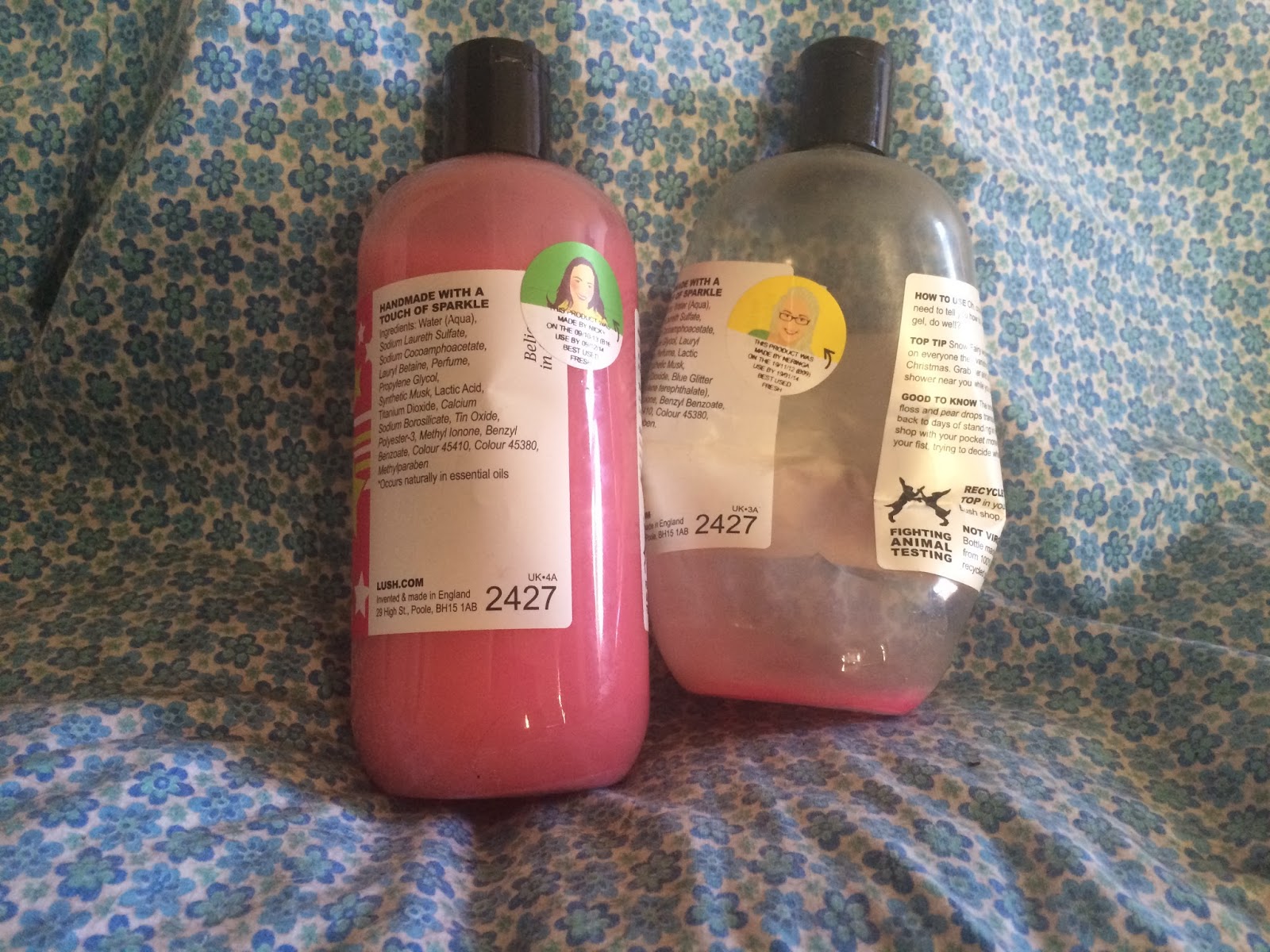 beautyqueenuk Lush Snow Fairy Shower Gel