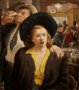 Art Objects At Memorial Art Gallery Gorsline S Bar Scene By Joan K Yanni
