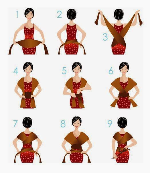 Wrap Sling Faça você mesmo! Sabrina Blog