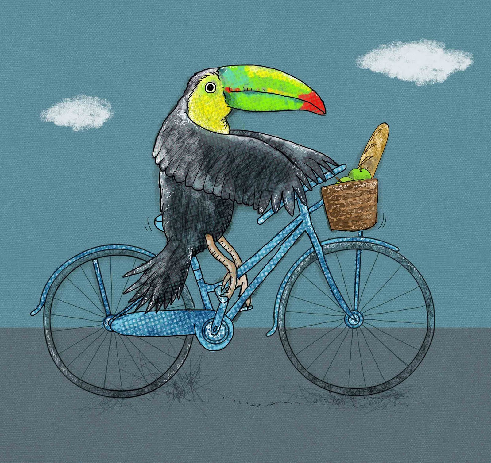 The World of Laura Hambleton: A Toucan Crossing1600 x 1509