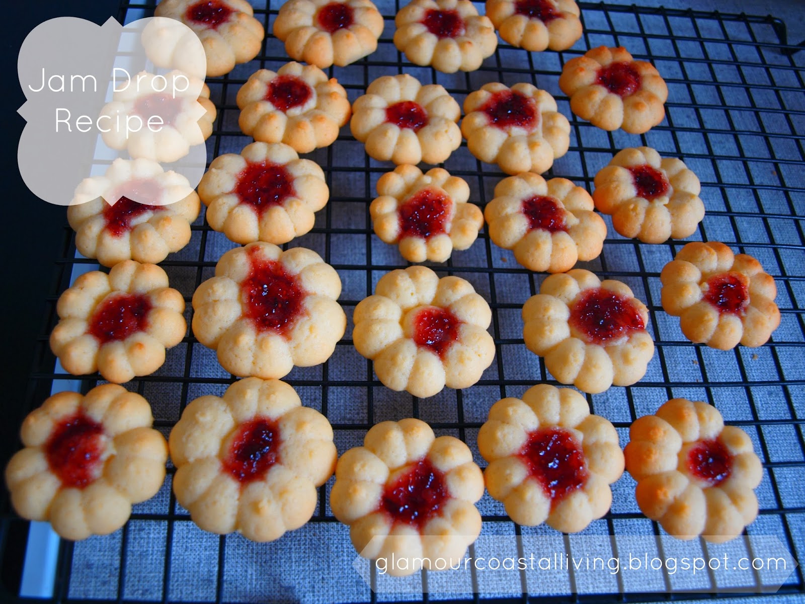 Jam Drop Biscuits Glamour Coastal Living