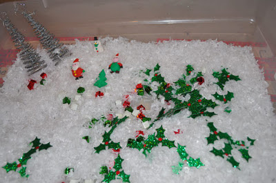 1 2 3 learn curriculum sensory table ideas fake christmas tree that snows