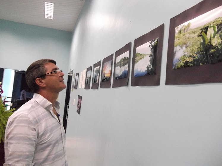 JAIR DONIZETTI PRESTIGIA MOSTRA DE TECNICOS DE MEIO AMBIENTE NA SEMA