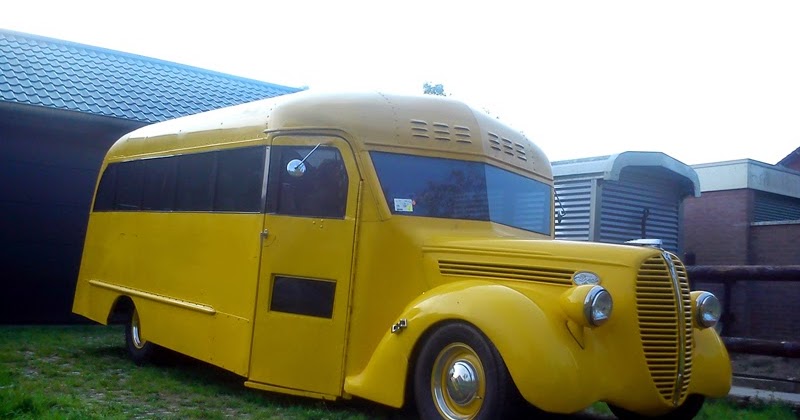 Rodcitygarage 1938 Ford Schoolbus