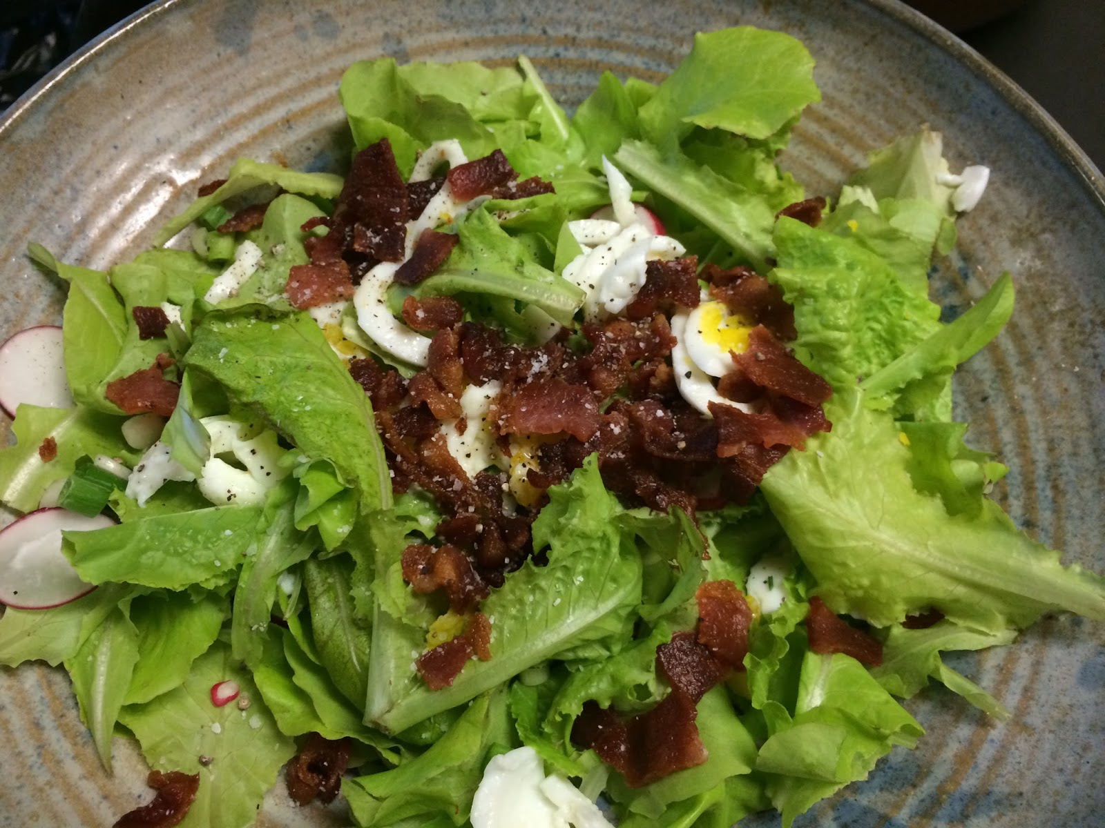 Cooking with Barry & Meta Garden Goodness Wilted Lettuce with Bacon V