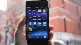 BlackBerry 10 phones won't appear