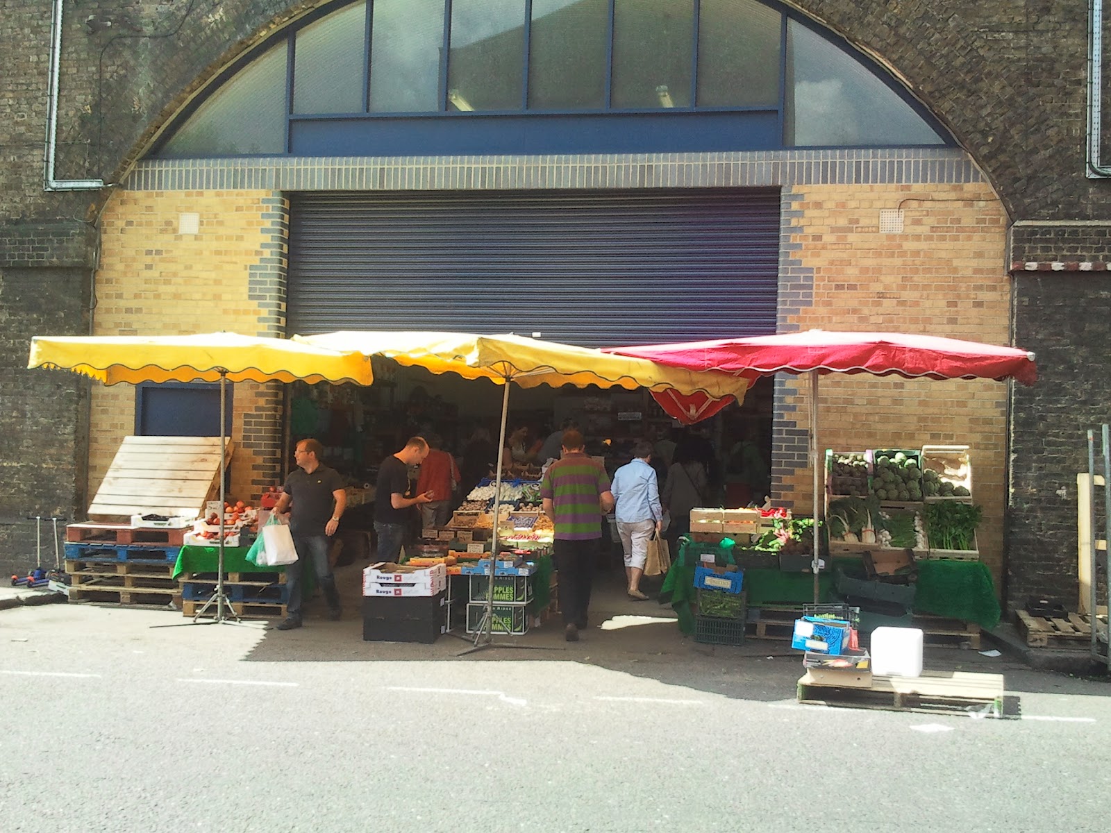 Gingle lists everything Maltby Street Market, 21st July