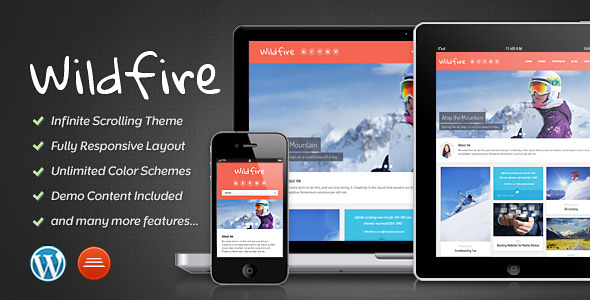 Wildfire-Responsive-Portfolio-Template