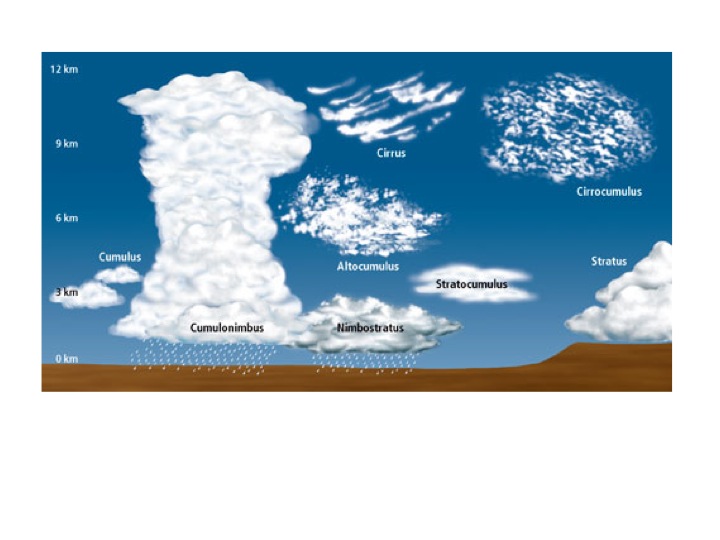 6th Grade Science: Clouds to Identify