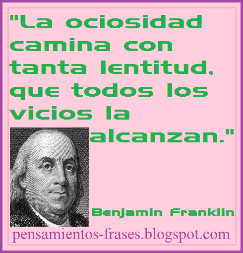 frases de Benjamin Franklin