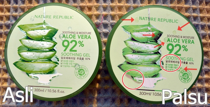 Cara Paling Ampuh Membedakan Nature Republic Aloe Vera Asli Dan Palsu