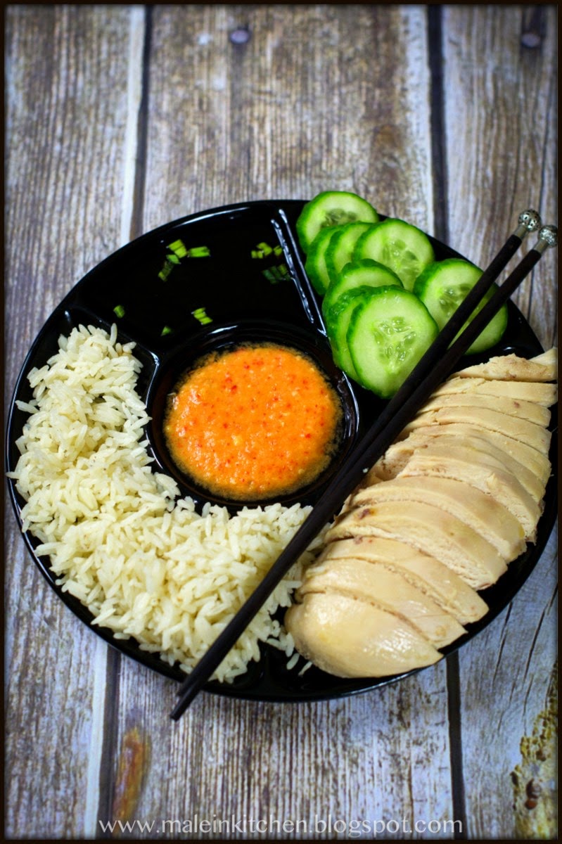 Hainanese chicken rice slow cooker version wersja na wolnowar