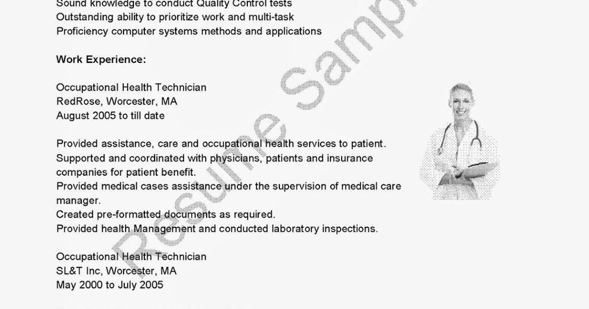 Occupational Health Technician Sle Resume ot technician resume format 28 images tips physical therapist sle resume recentresumes Occupational Health Technician Sle Resume ot technician resume format 28 images tips physical therapist sle resume recentresumes