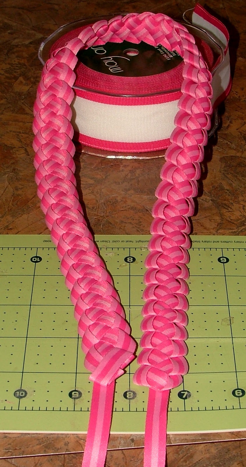 Andrea's Bow Cottage Braided Ribbon Belt