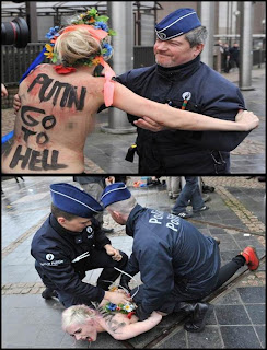 FEMEN mahu putin di humban ke neraka