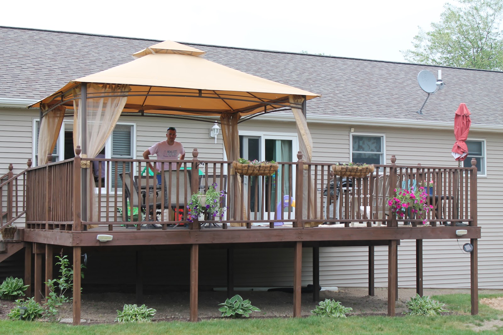 View From My Front Porch Gazebo Goodness