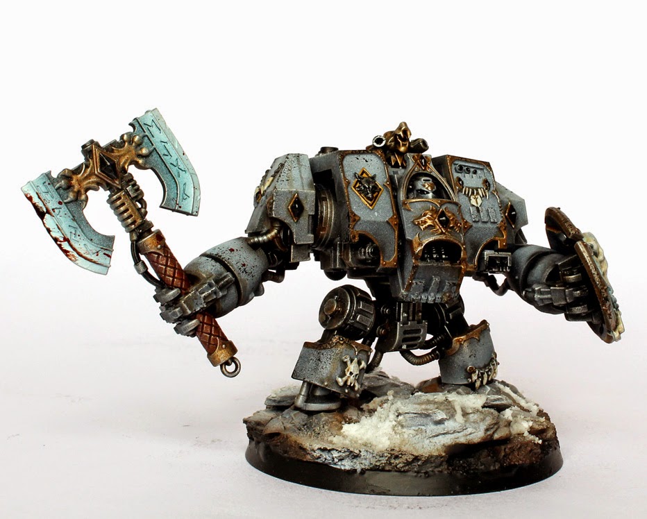 Showcase Space Wolves Venerable Dreadnought Tale Of Painters