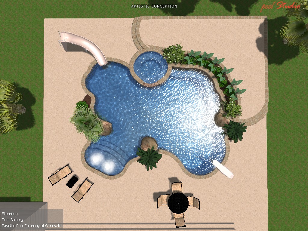 pool aerial