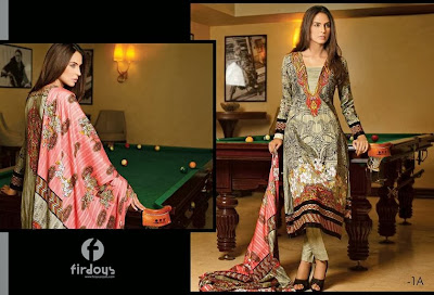 Firdous Cambric Collection 2013-12