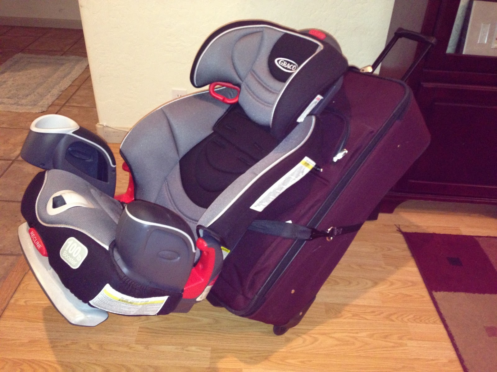 DIY Car Seat Luggage Strap Heyyo Momma