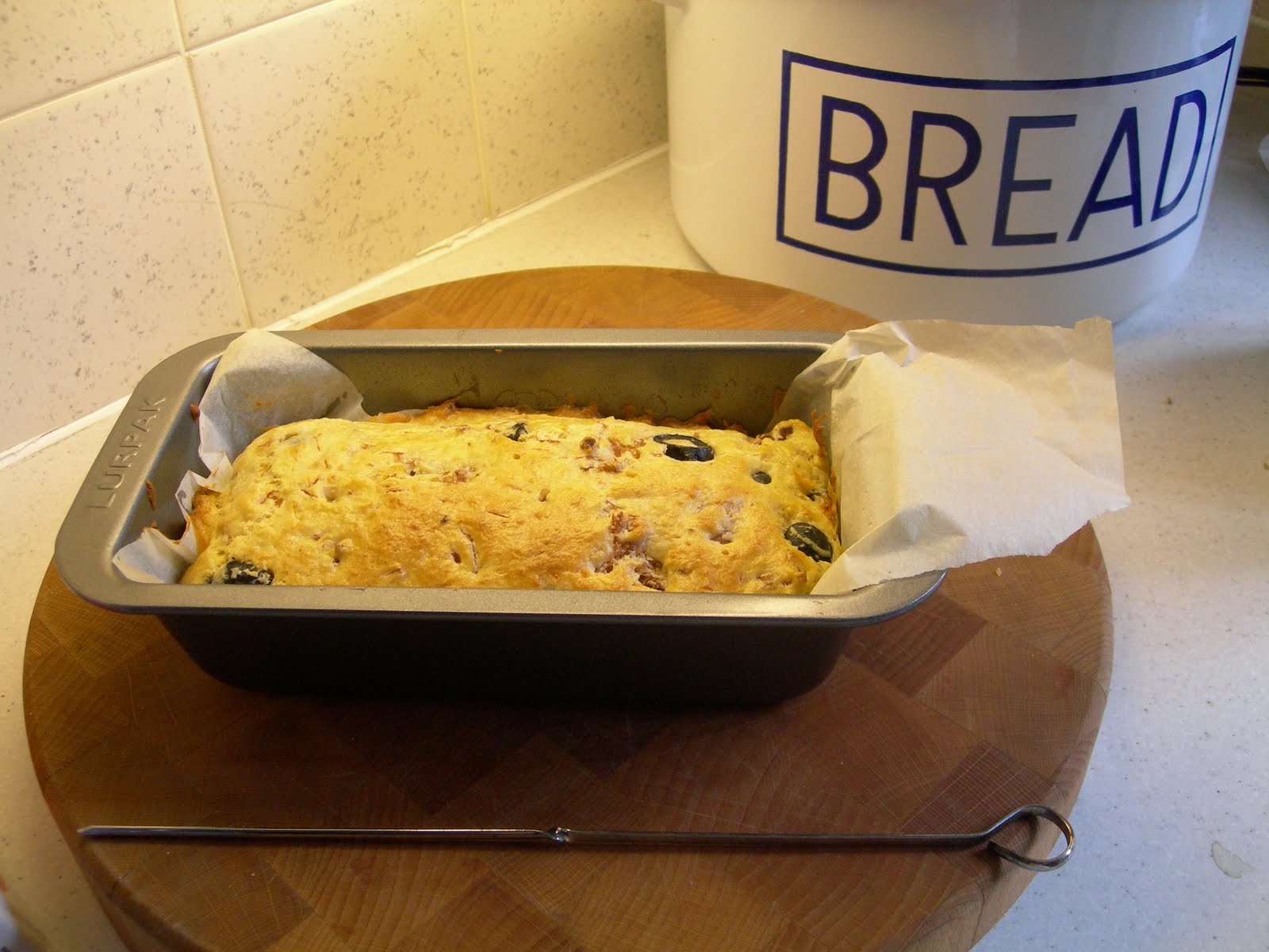 chocolatebirthdaycake Savoury Cake (Ham, Parmesan and Olive)