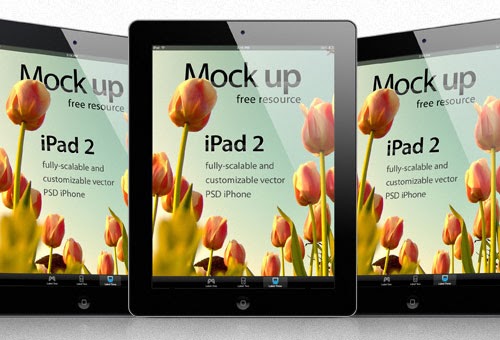 iPad 2 Mockup PSD iPad 2 Mockup PSD