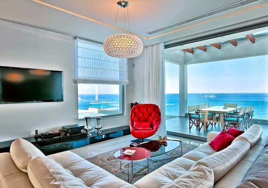 Casa de playa en Isla Creta con impresionantes vistas al mar Egeo