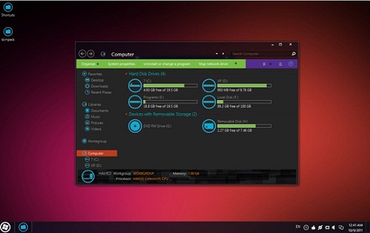 Windows Phone 7 Mango Transformation Pack Untuk Windows 7 mango skin pack Windows Phone 7 Mango Transformation Pack Untuk Windows 7