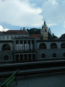 A view of Ljubljana Fortress.