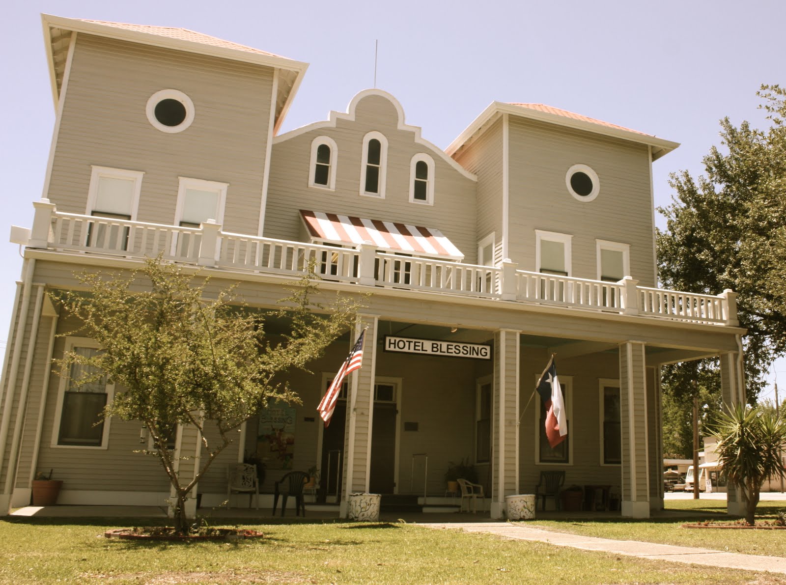 The Hotel Blessing in Blessing, Texas