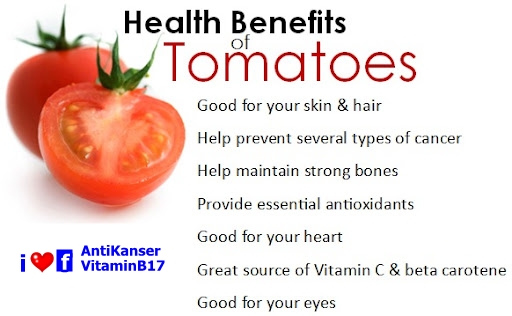 InfoKanserPayudara: Surprising Health Benefits of Tomatoes