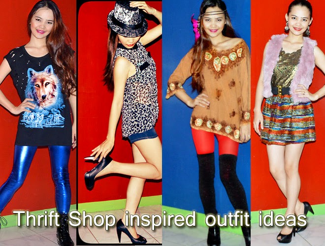 Unrestricted by reality: Thrift Shop inspired outfit ideas