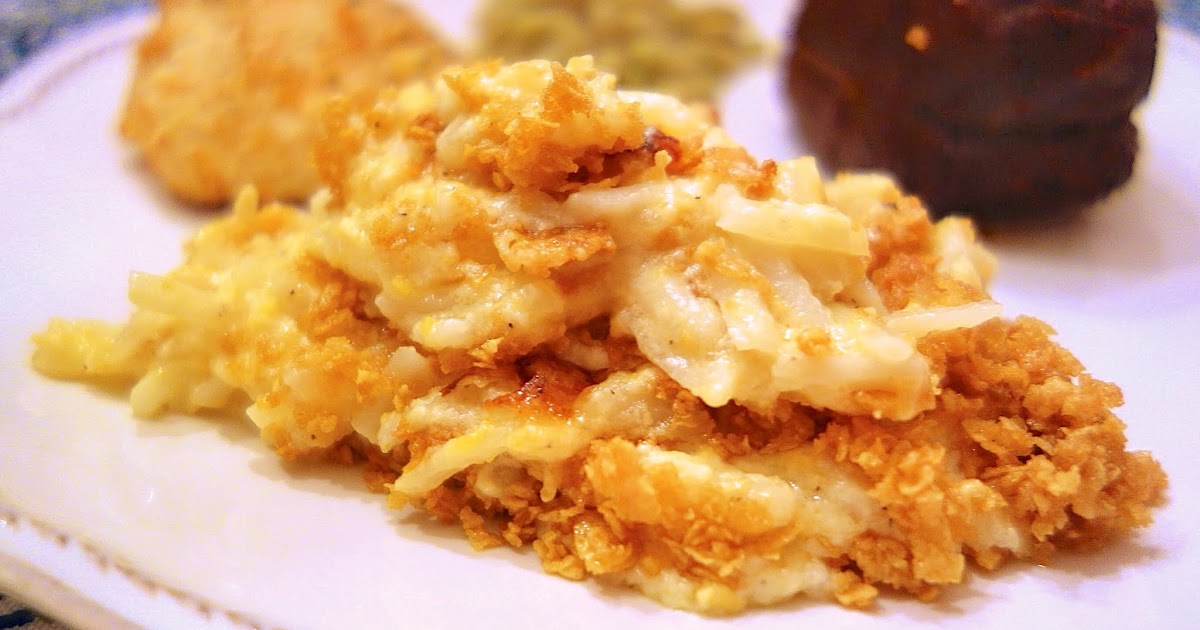 Lightened Up Cheesy Potato Casserole {Greek Yogurt} Plain Chicken