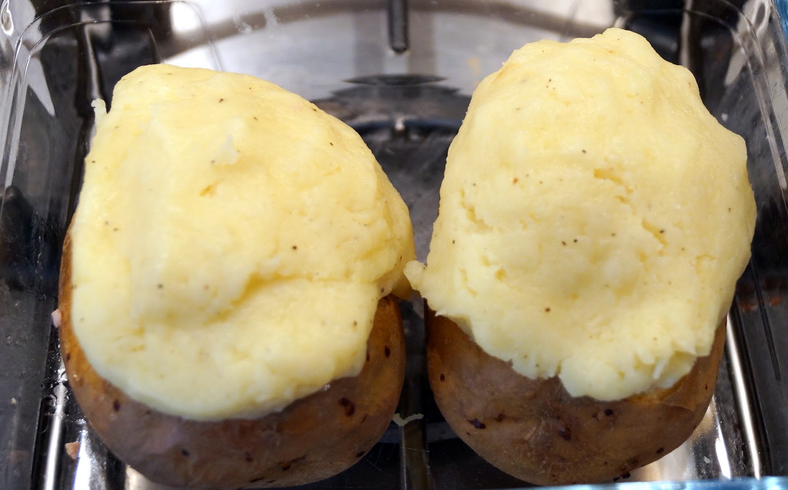 Onions and Paper Recipe Stuffed Jacket Potatoes