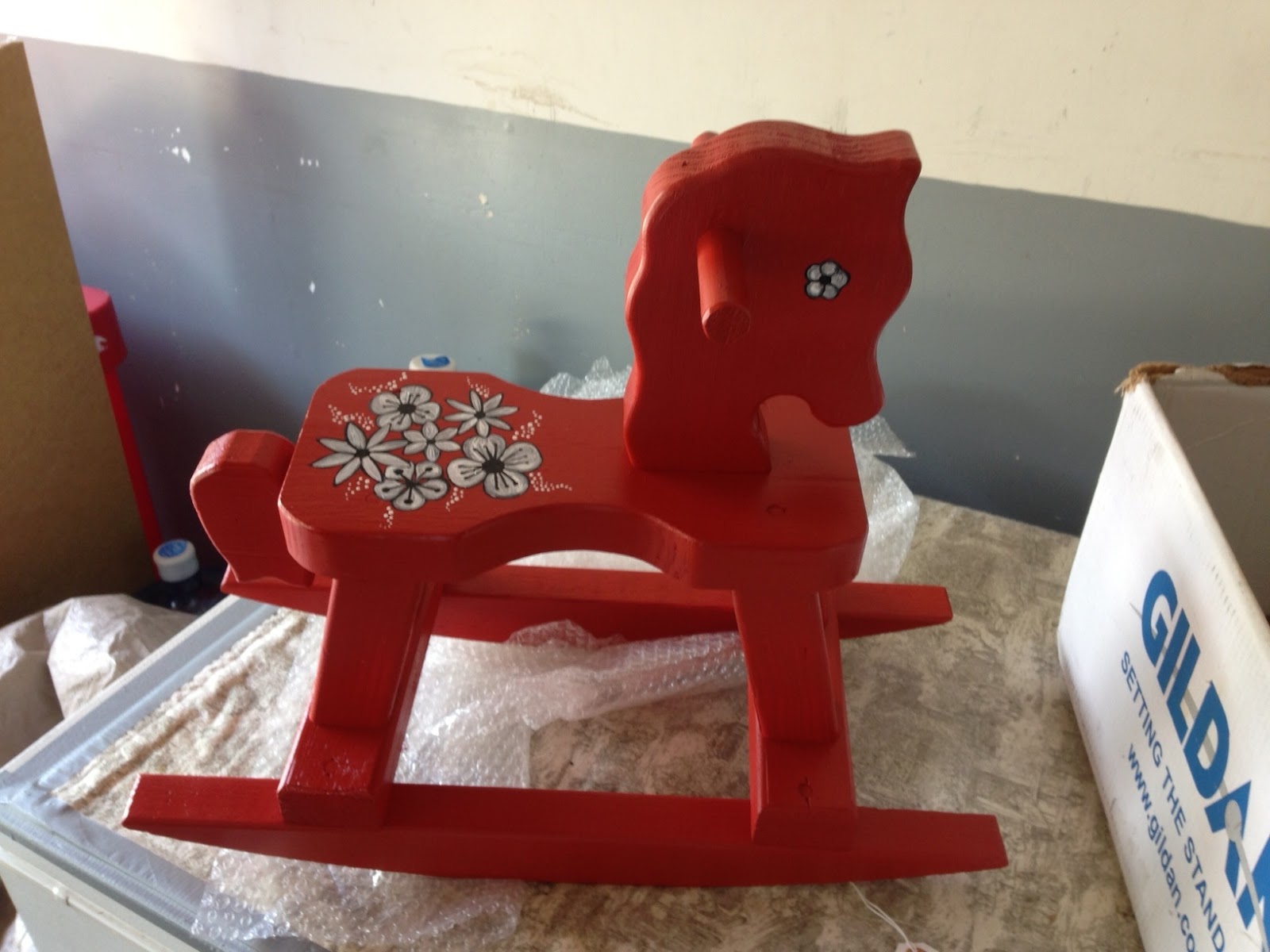 Christy's Thrifty Decorating Redux Rocking Horse