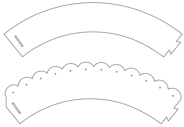 Fazendo a Minha Festa Infantil Molde de Wrappers para