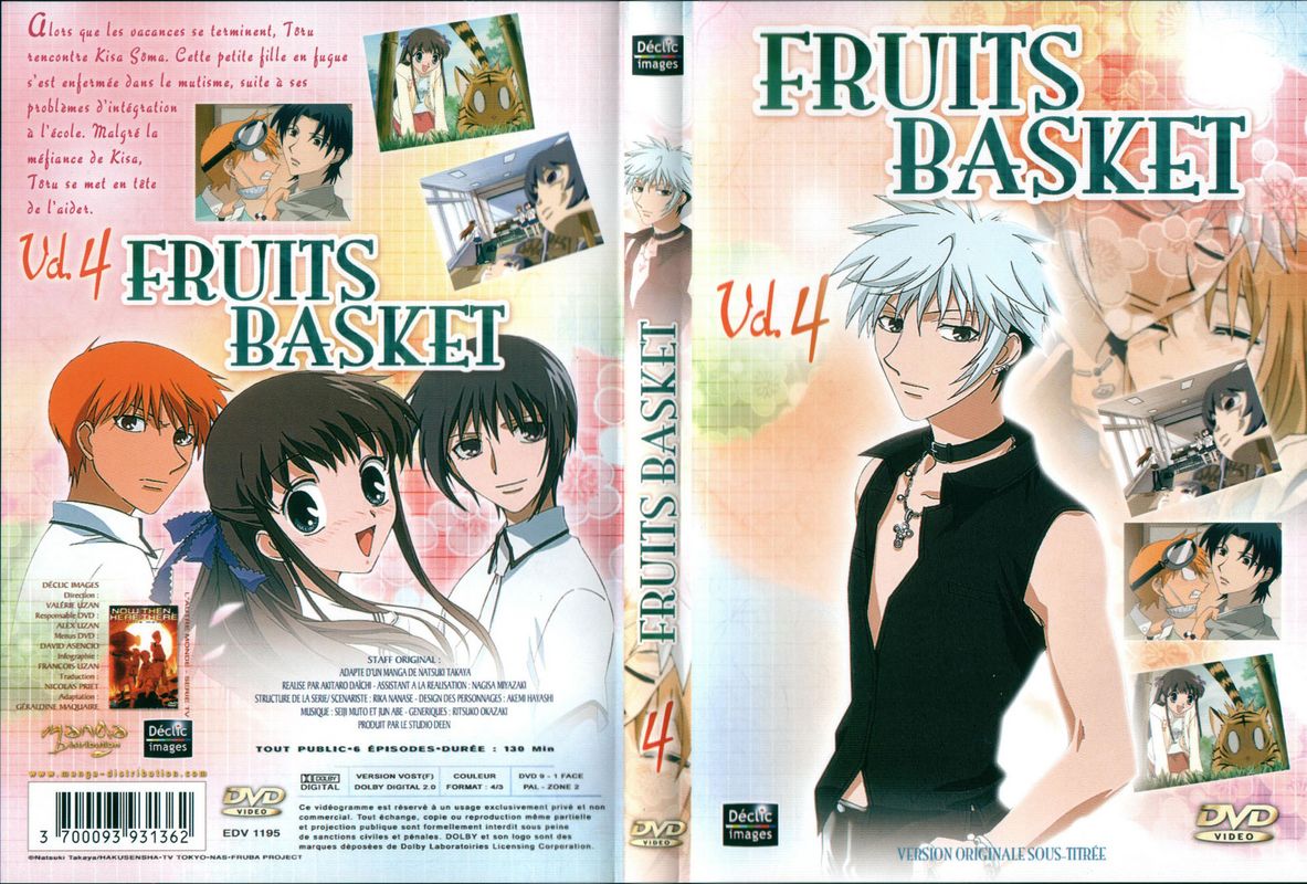 DVD COVERS AND LABELS fruits basket cap 4.