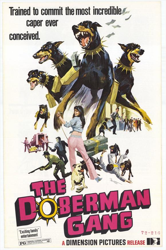 مشاهدة وتحميل فيلم The Doberman Gang 1972 مترجم اون لاين