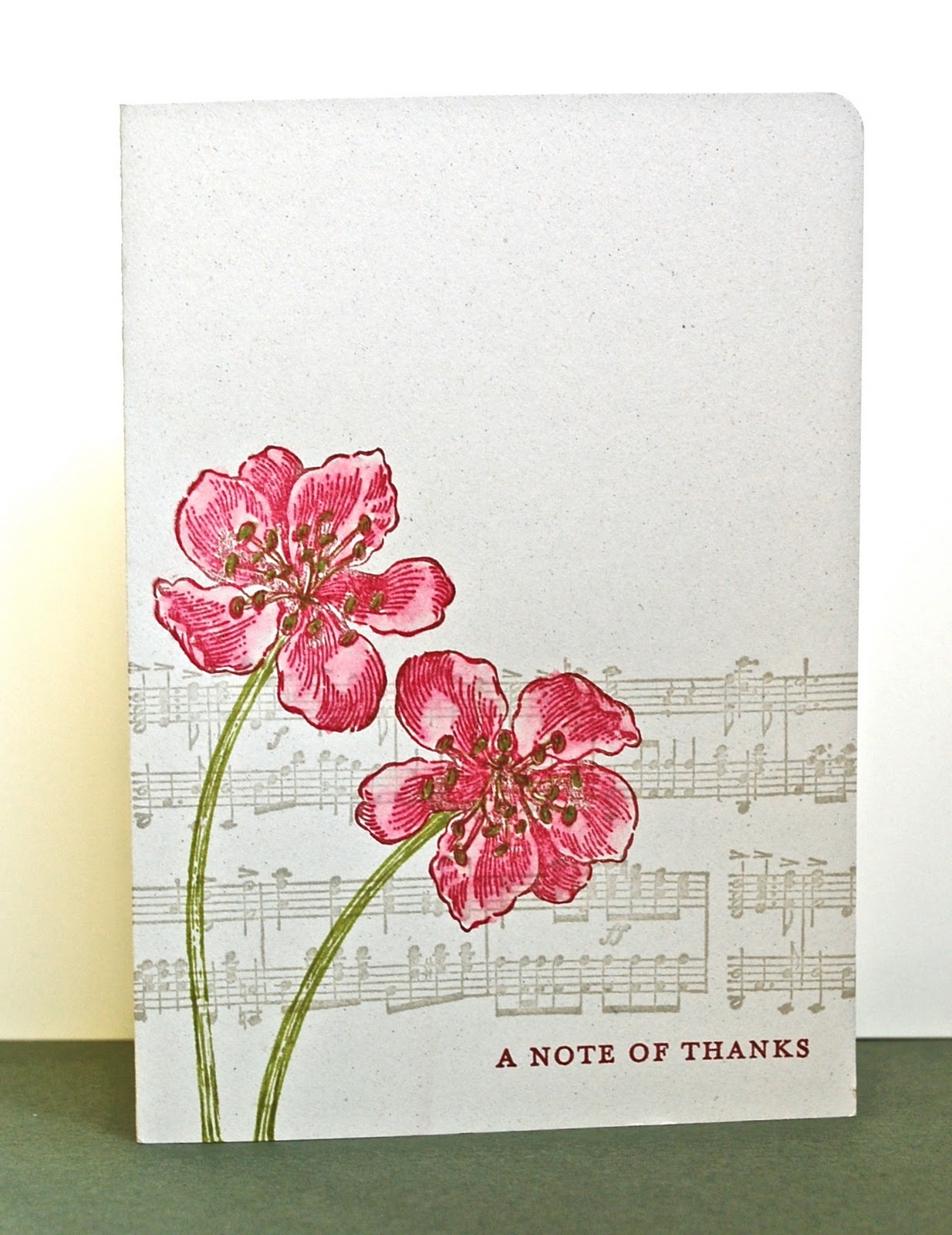 stampin up ideas and supplies from vicky at crafting clares paper musical note card