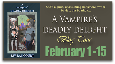 A Vampire’s Delight Blog Tour: Guest Post & Giveaway with Liv Rancourt